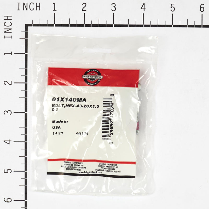 Briggs & Stratton - 1X140MA - BOLTHEX.43-20X1.50 Z