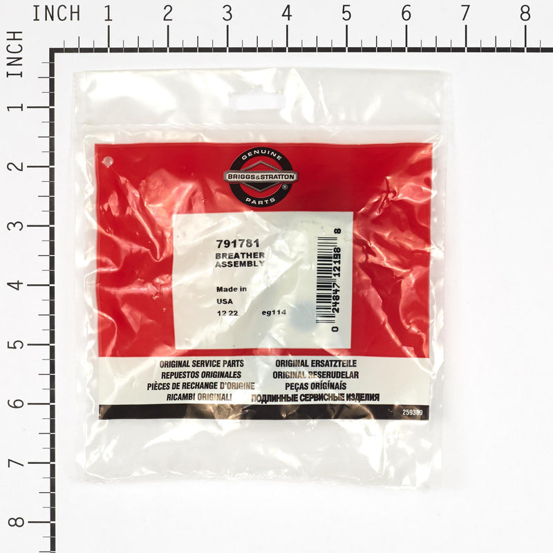 Briggs & Stratton - 791781 - BREATHER ASSEMBLY