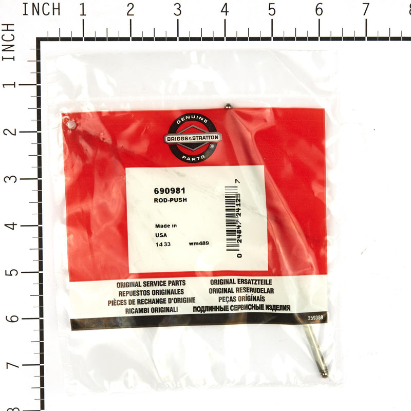 Briggs & Stratton - 597785 - Push Rod