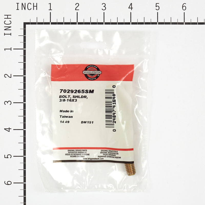 Briggs & Stratton - 7029265SM - BOLT SHLDR 3/8-16X3