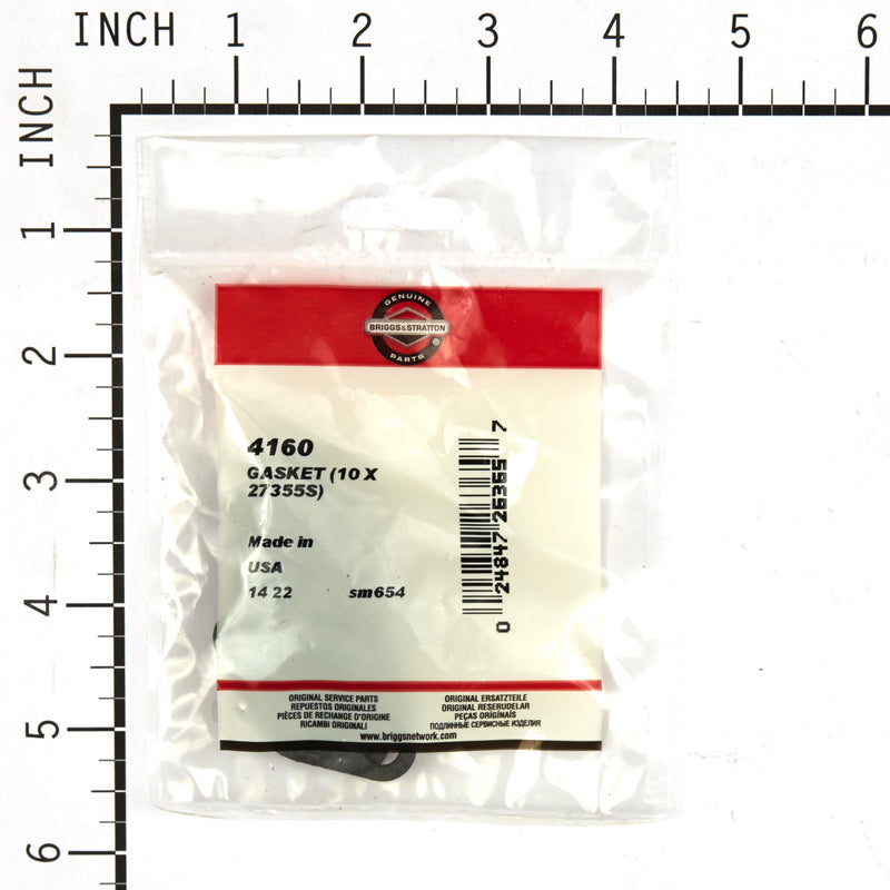 Briggs & Stratton - 4160 - GASKET (10 X 27355S)
