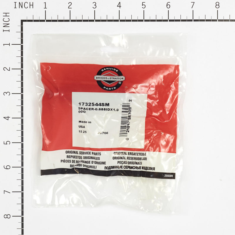 Briggs & Stratton - 1732544SM - SPACER-0.688IDX1.000O