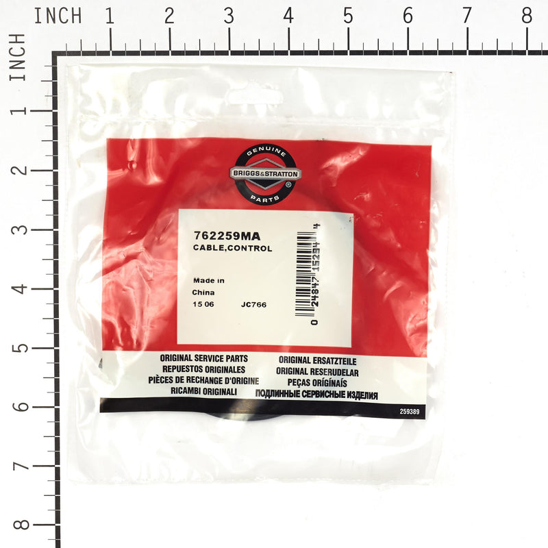 Briggs & Stratton - 762259MA - Control Cable for Snow Throwers