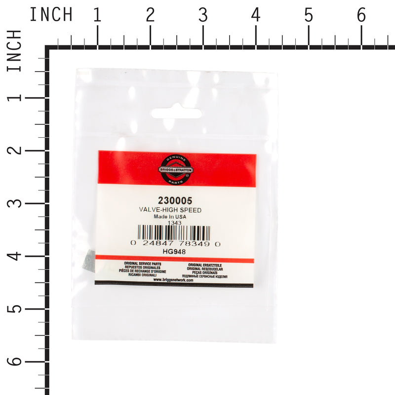 Briggs & Stratton - 230005 - VALVE-HIGH SPEED