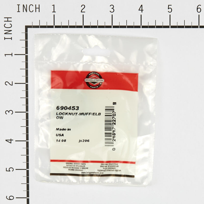 Briggs & Stratton - 690453 - LOCKNUT-MUFF/ELBOW