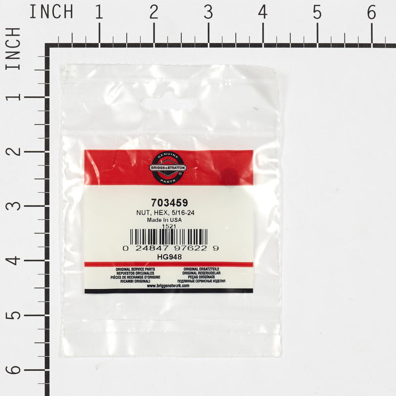Briggs & Stratton - 703459 - 5/16-24 Hex Nut
