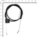 Briggs & Stratton - 7101395YP - Bail Cable, Black