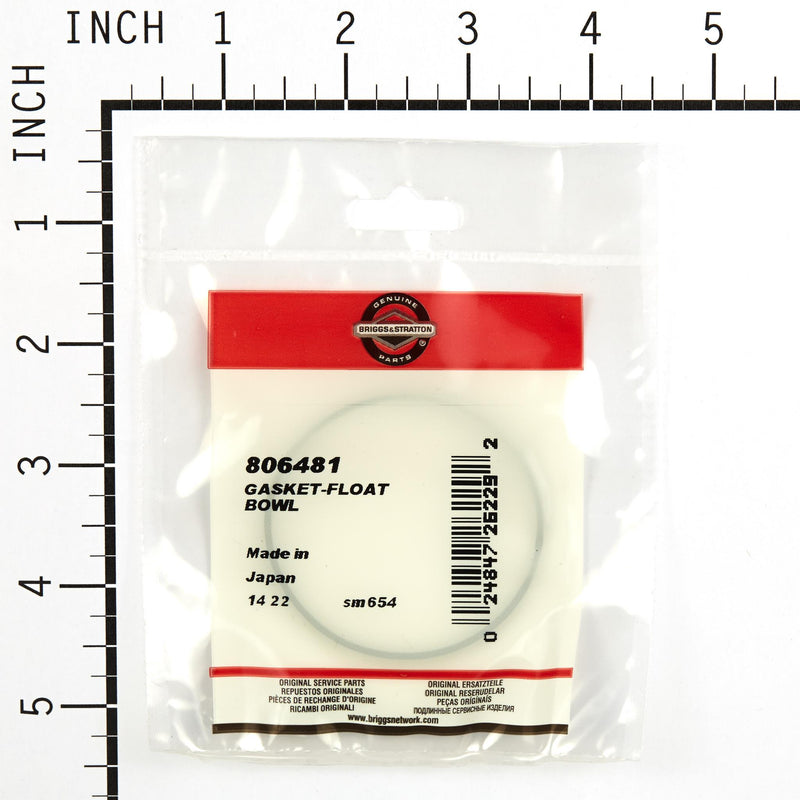 Briggs & Stratton - 806481 - Float Bowl Gasket