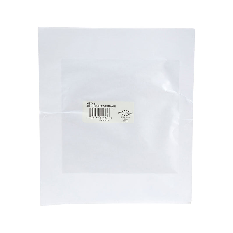 Briggs & Stratton - 497481 - KIT-CARB OVERHAUL