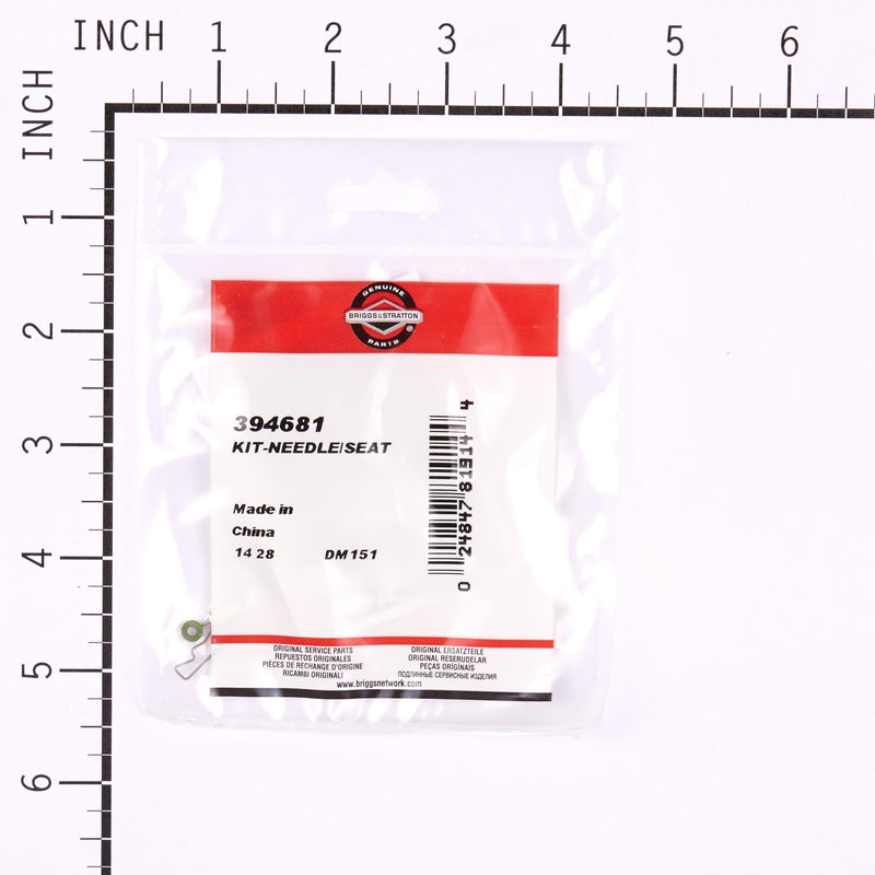 Briggs & Stratton - 394681 - Needle Seat Kit