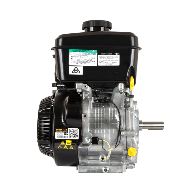 Briggs & Stratton - 25V332-0006-F1 - Vanguard Series, Single Cylinder, 4-Cycle Gas Engine, 1" x 3-31/64" Crankshaft