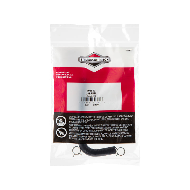 Briggs & Stratton - 791867 - Replacement Fuel Line
