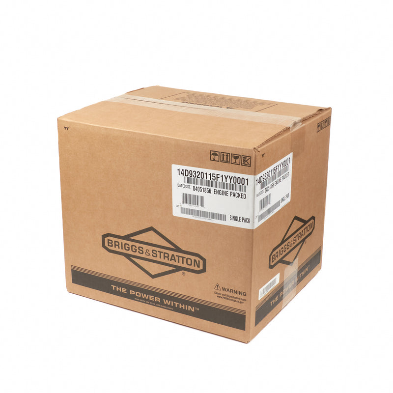 Briggs & Stratton - 14D932-0110-F1 - 1000 Professional Series, Single Cylinder, Air Cooled, 4-Cycle Gas Engine, 25 mm x 3-5/32" Crankshaft