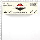 Briggs & Stratton - 272075 - Case of 24 - 2-Cycle Oil - 8 Oz.
