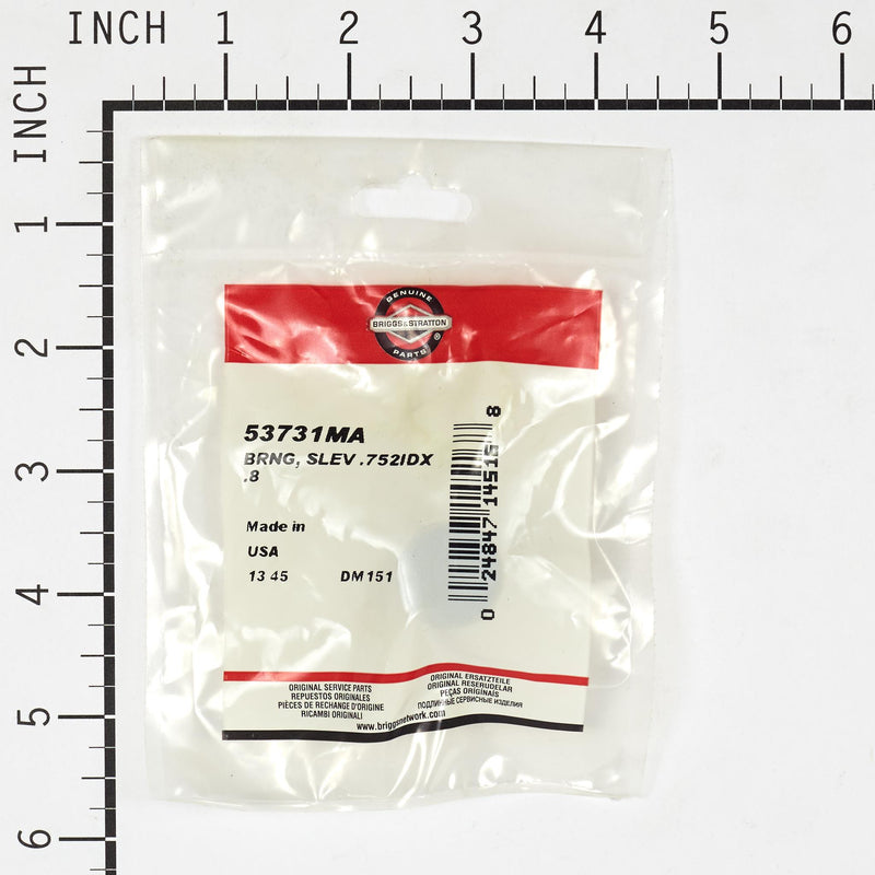 Briggs & Stratton - 53731MA - BRNG SLEV .752IDX .8