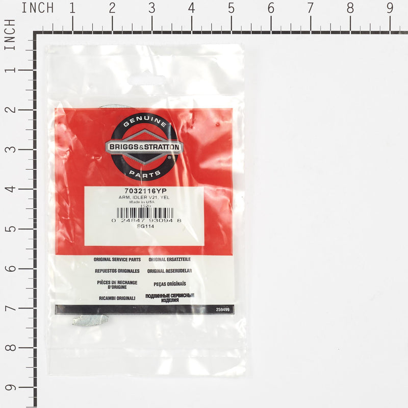 Briggs & Stratton - 7032116YP - ARM IDLER V21 YEL