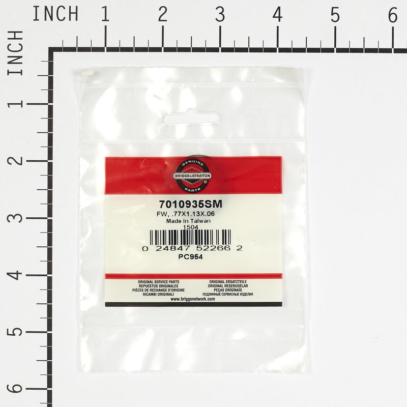 Briggs & Stratton - 7010935SM - FW .77X1.13X.06