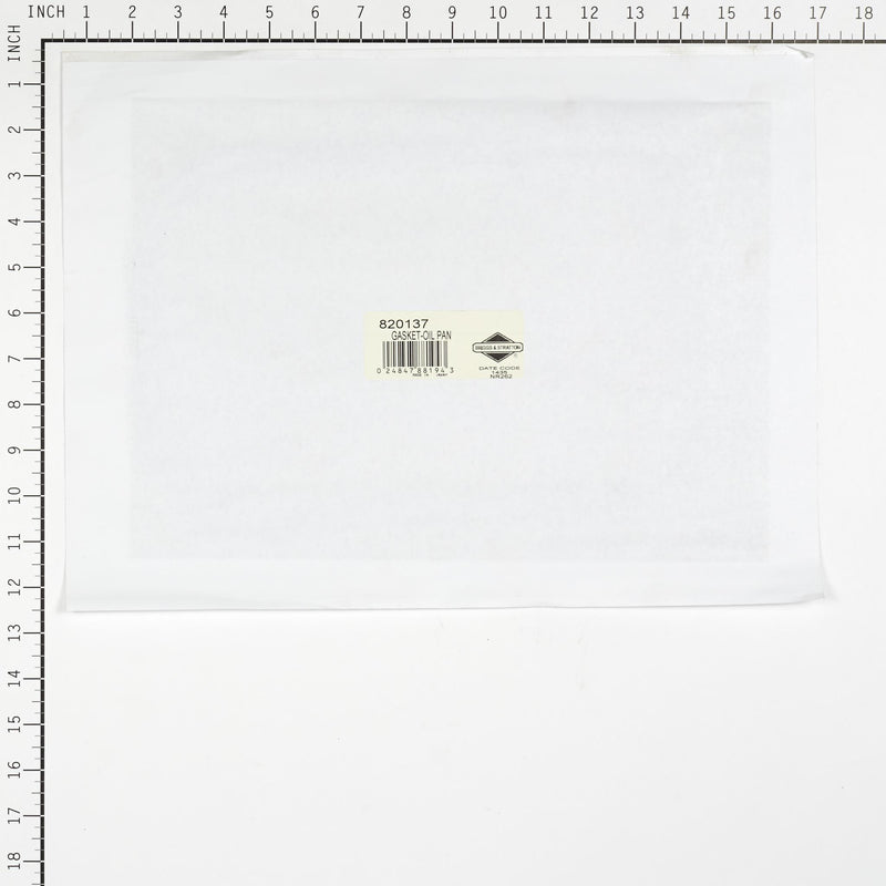 Briggs & Stratton - 820137 - GASKET-OIL PAN